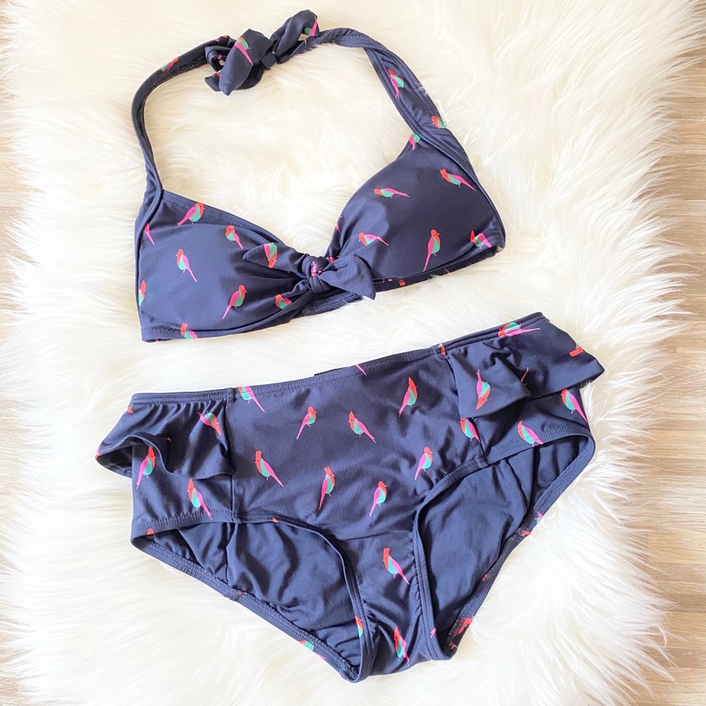Marc Jacobs Navy Finch Bikini set